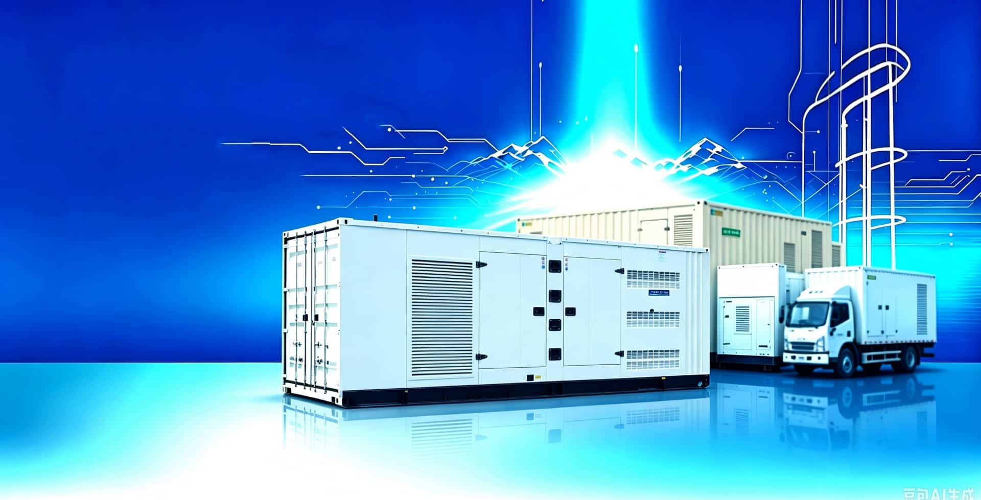 Kaichen Power genset production workshop