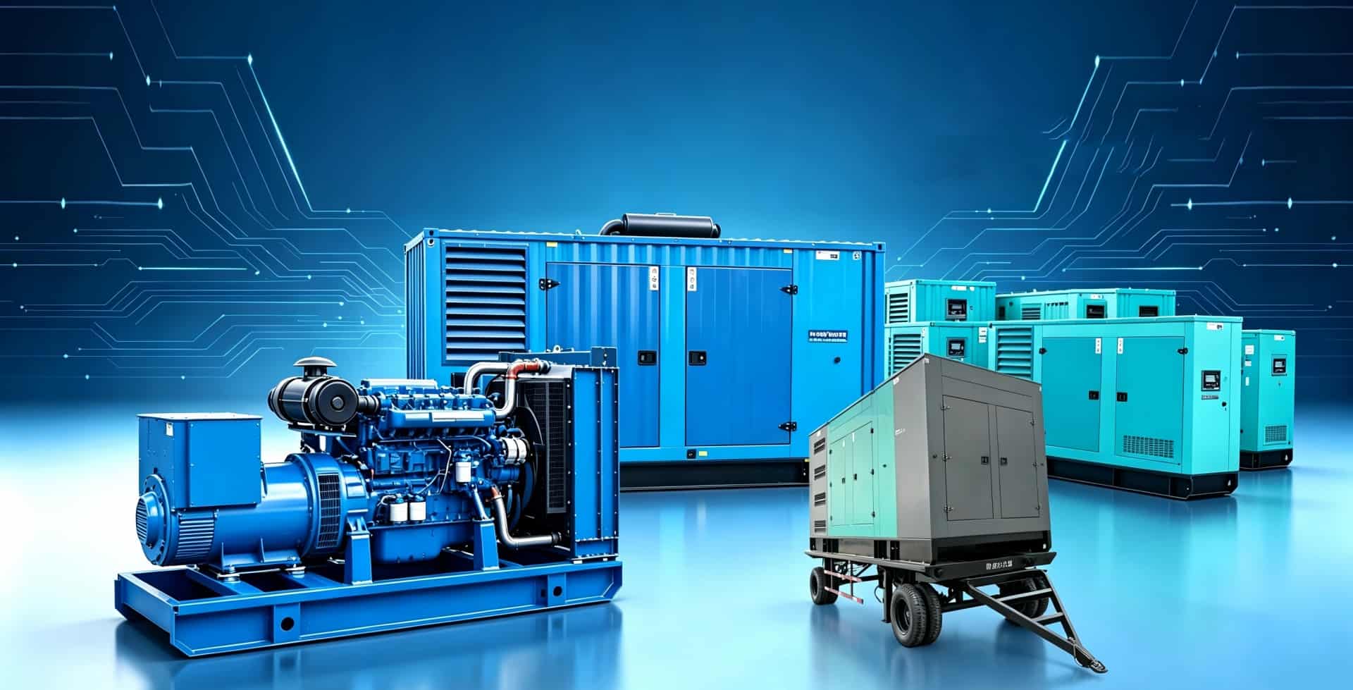 Kaichen Power container and silent generator sets